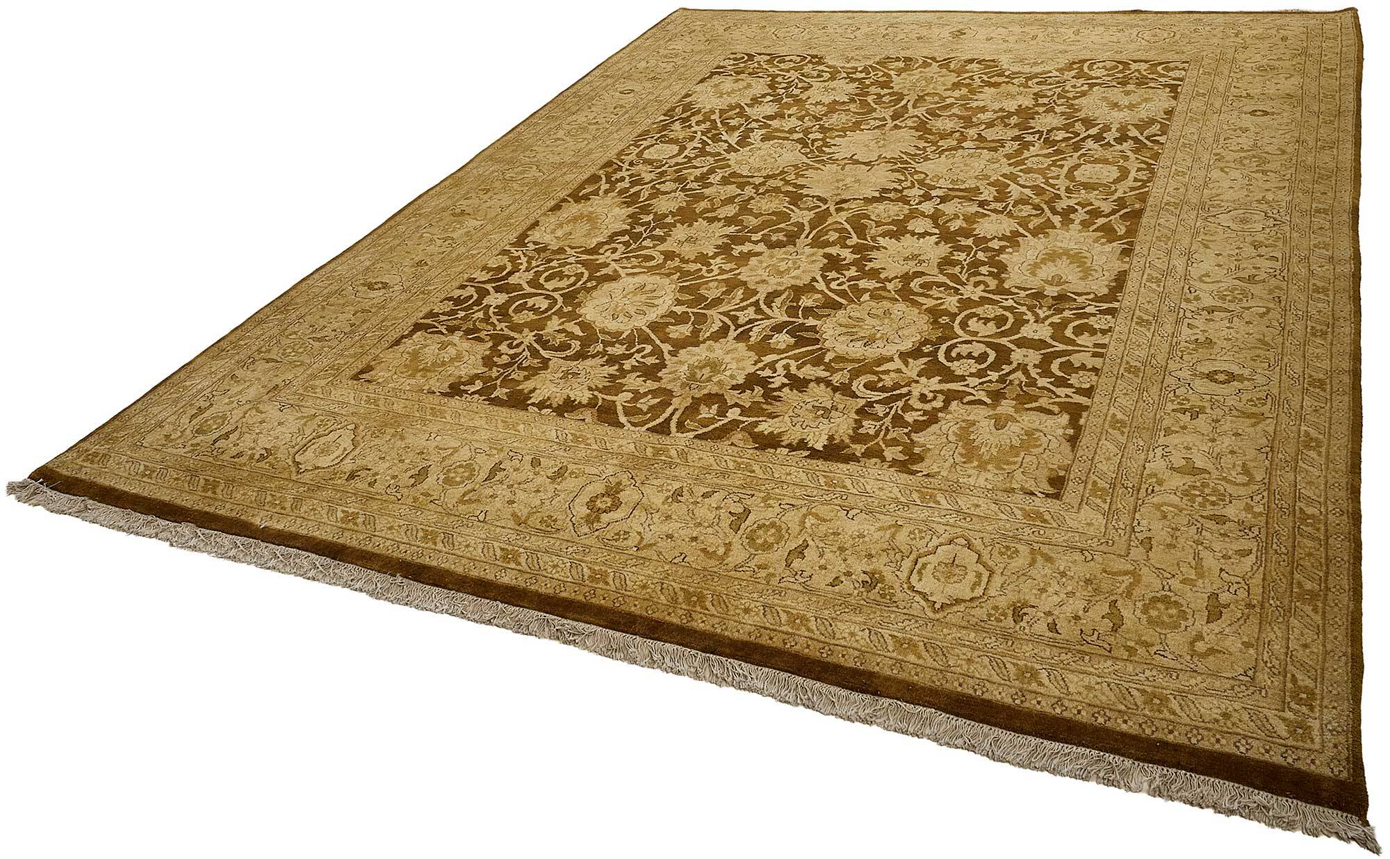 Turkish Handknotted Wool Oushak Rug 274 cm x 370 cm
