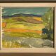 Vintage Oil on Canvas Landscaoe by Svan Grandin 1960s