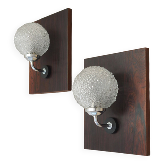 Set of two wall lamps, Danish design, 1970s, production: Denmark