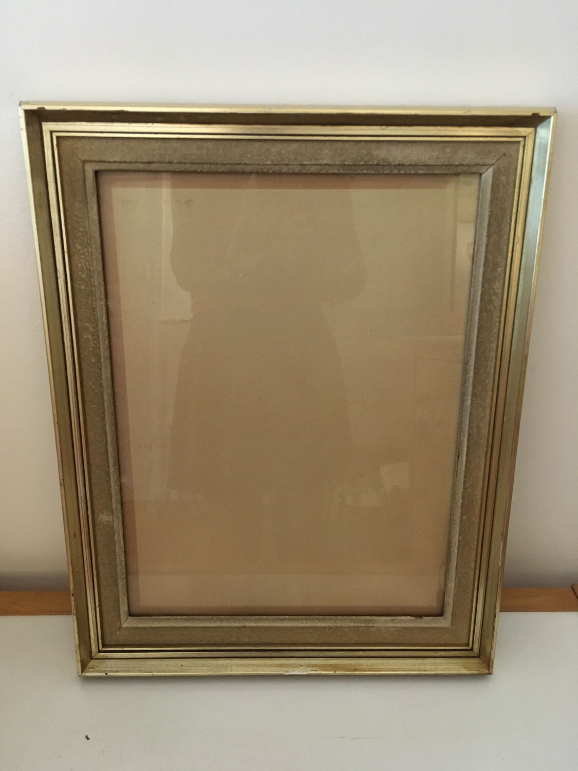 Vintage wooden frame.