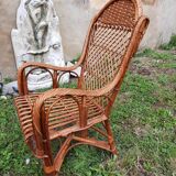 Children's rattan armchair