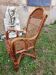 Children's rattan armchair