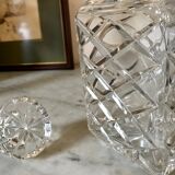 Crystal whisky carafe