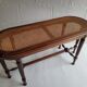 Wooden piano bench and cannage