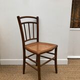 6 bistro chairs with caning seat