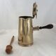 Christofle large chocolate pot marked with the shipping company Chargeurs Réunis.