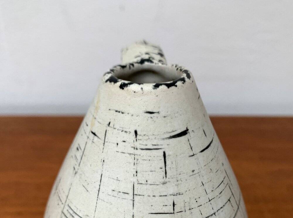 Carafe vase allemande de Übelacker Keramik, années 1950