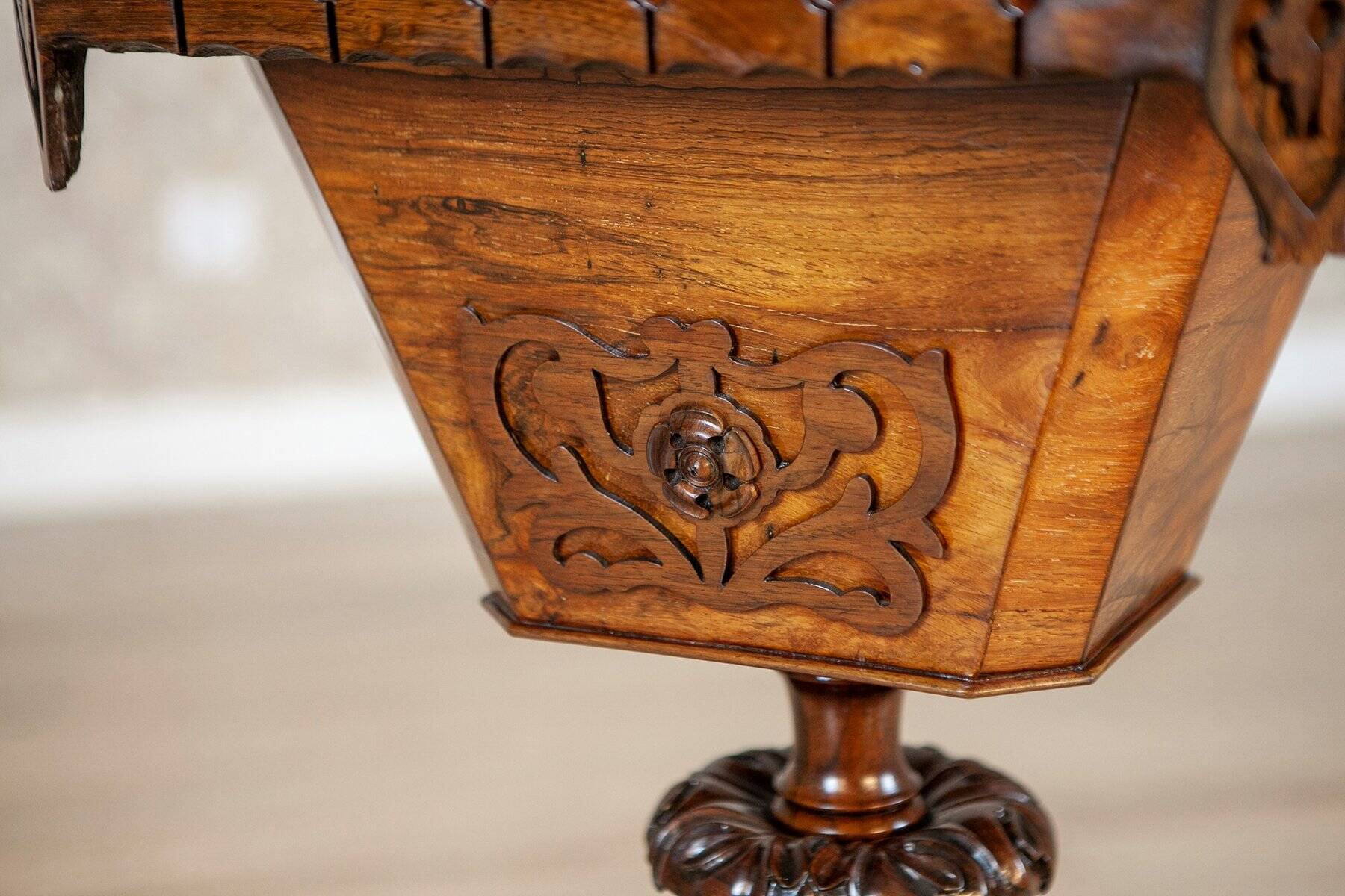 19th Century Sewing Table in Rosewood