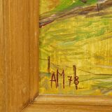 Kirchberg in Tirol, 1978 – Oil painting by Alexander Michael