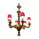 Lustre en bois doré doré