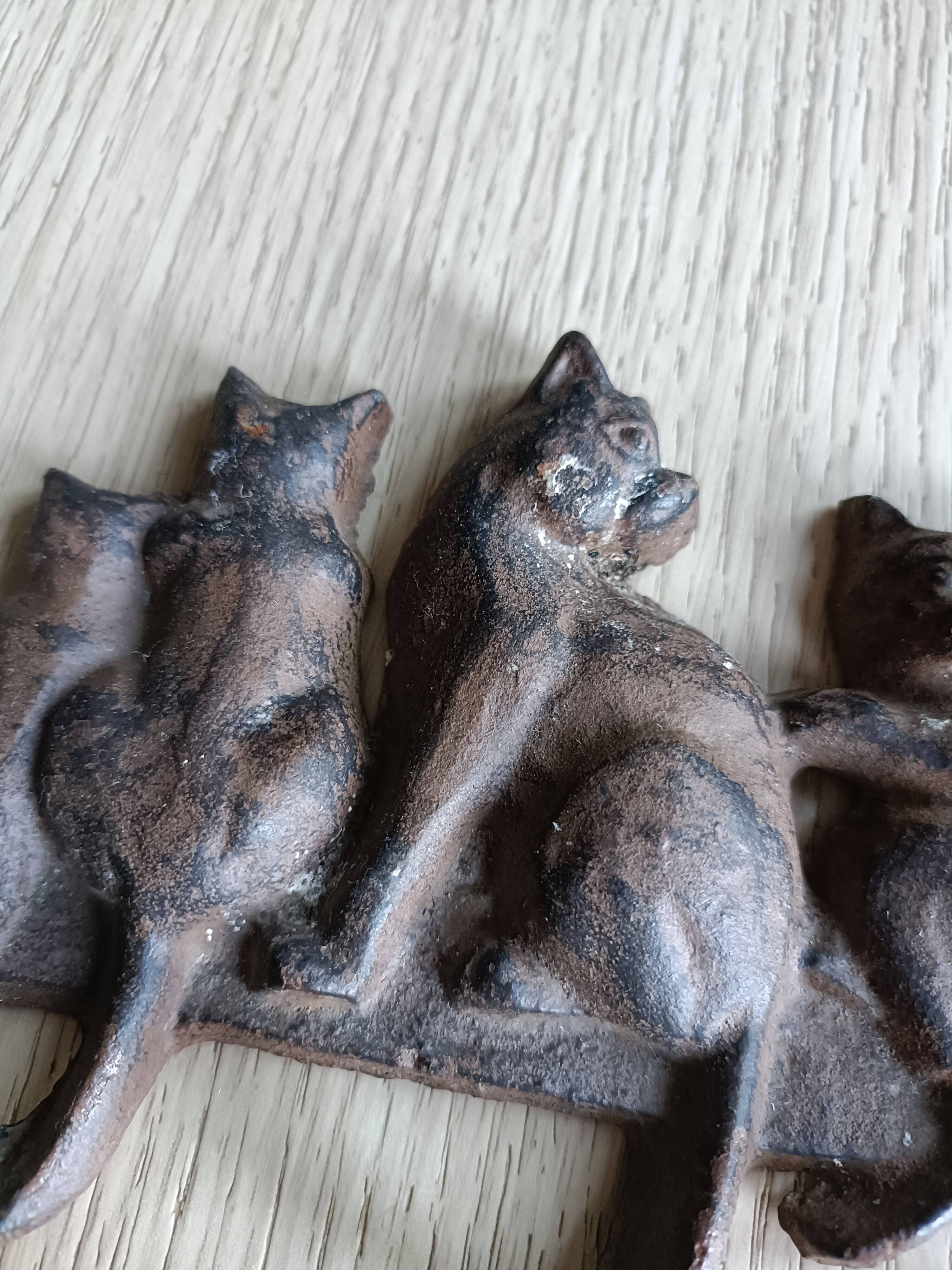 Cat tea towel holder or key ring