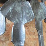 Paire d'appliques brutalistes en fer forgé de T. Ahlstrom