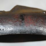 Copper sculpture signed Beaucousin Gérard, face-shaped sculpture, collection.