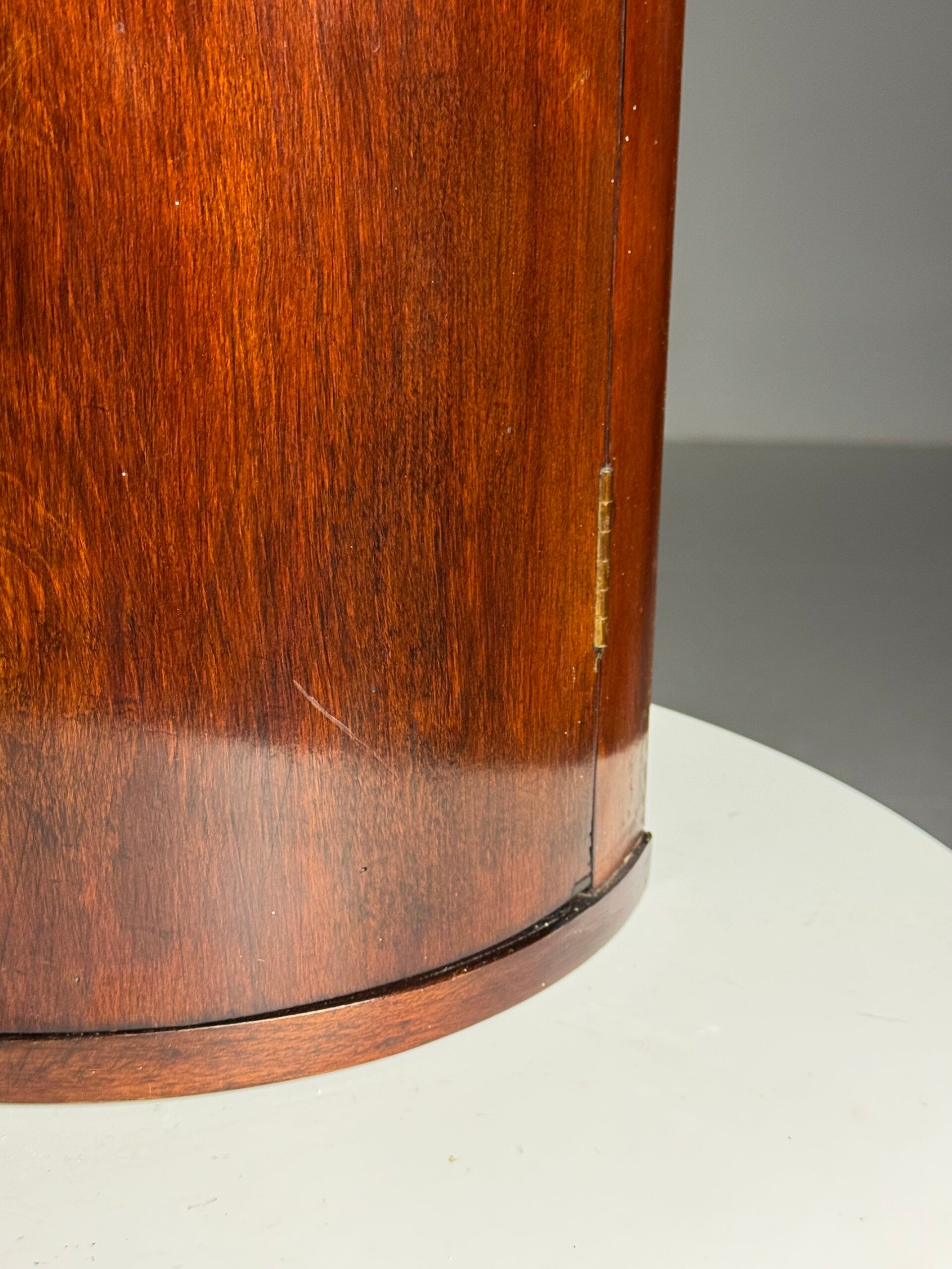 Mahogany wall cabinet 19th century
