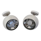 Pair of Eye Ball wall lights Space Age by Raak, Netherlands circa 1970.