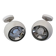 Pair of Eye Ball wall lights Space Age by Raak, Netherlands circa 1970.