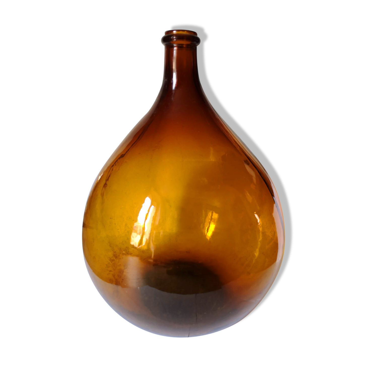 Amber demijohn 20l