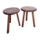 2 antique stools