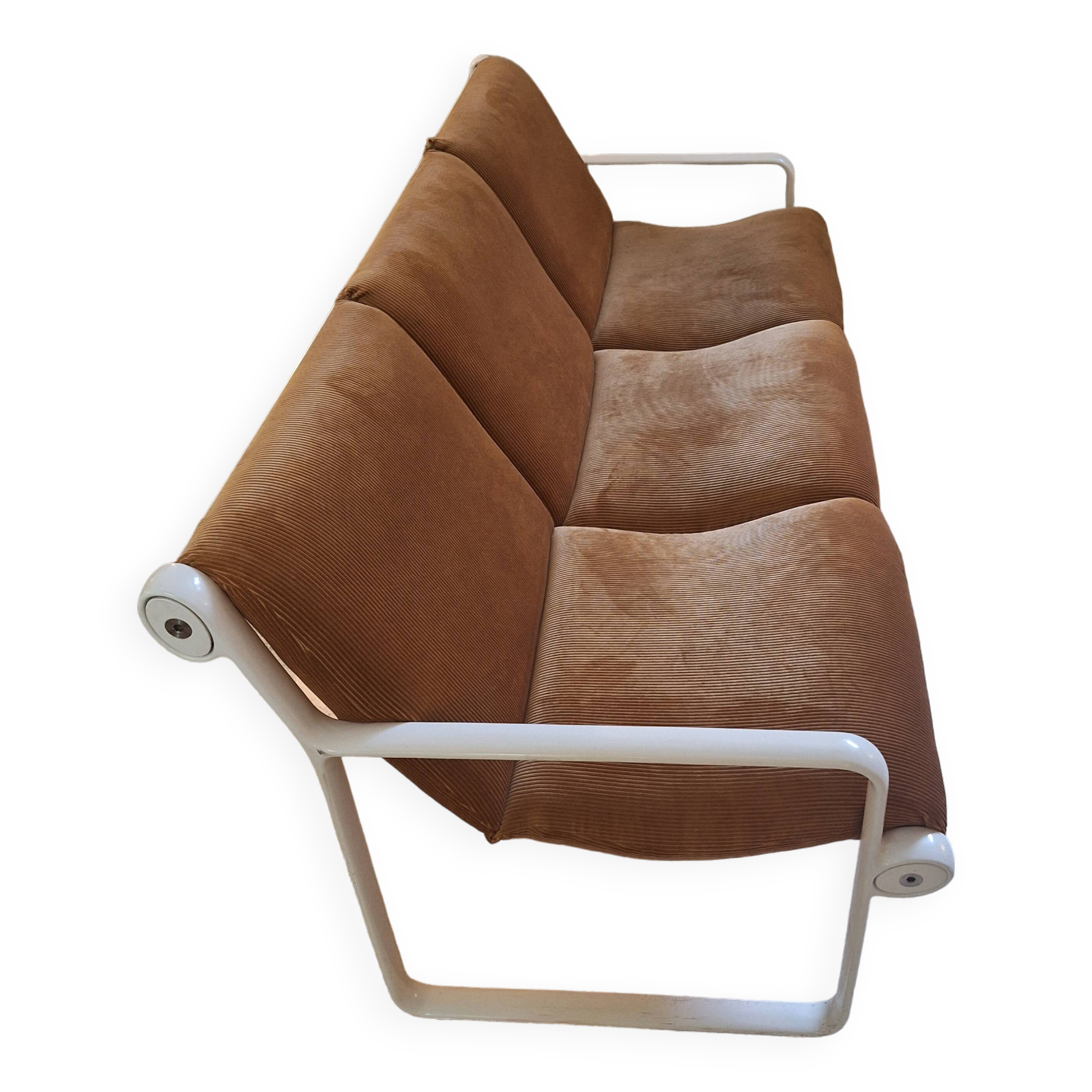 3 seater sofa by Bruce Hannah and Andrew Morrison for Knoll, 1970s.