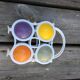 Jeu de croquet en bois vintage