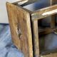 Tabouret d'atelier ancien à poignée