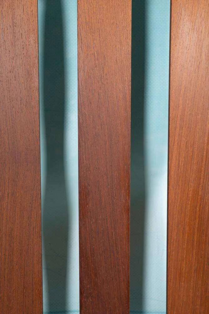 Vintage hardwood coat rack, minimalist mid-century coat rack.