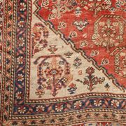 Old Kaskay rug in wool, fine knotting, handmade 68 x 55 in.