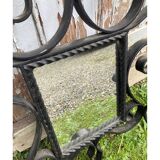 Wrought iron mirror