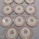 Set of 11 old Lunéville dessert plates