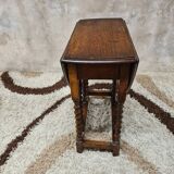 Table Gateleg Solid Oak 1900, England