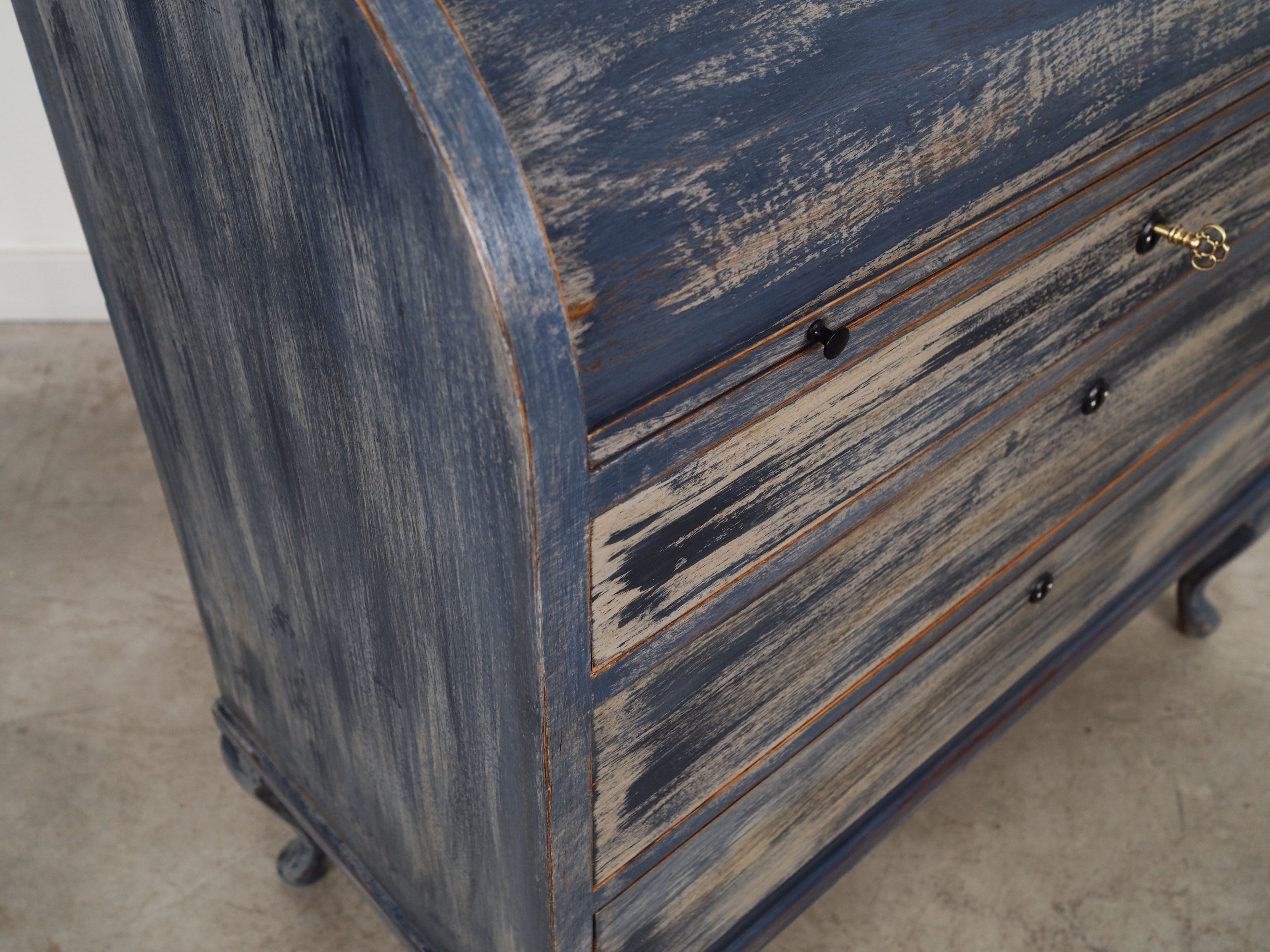 Secrétaire en chêne, design danois, années 1960, production: Danemark