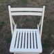 4 folding wooden chairs