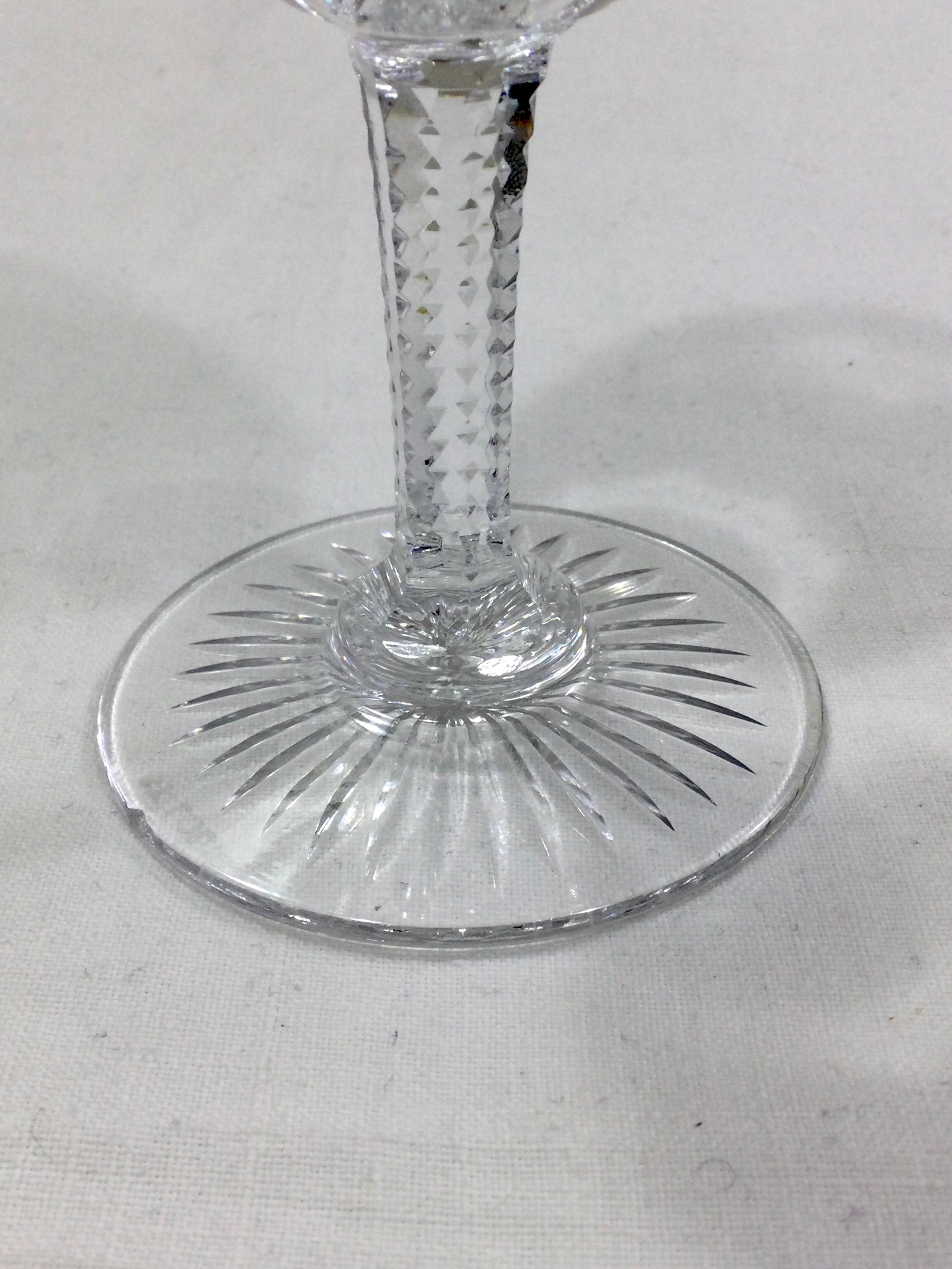 Saint Louis - 11 Glass of White Wine Model Gavarni