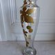 Art Nouveau era blown glass vase 1900