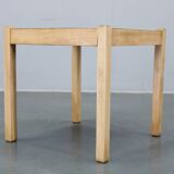 1970s Small Tile Beech Table, Denmark