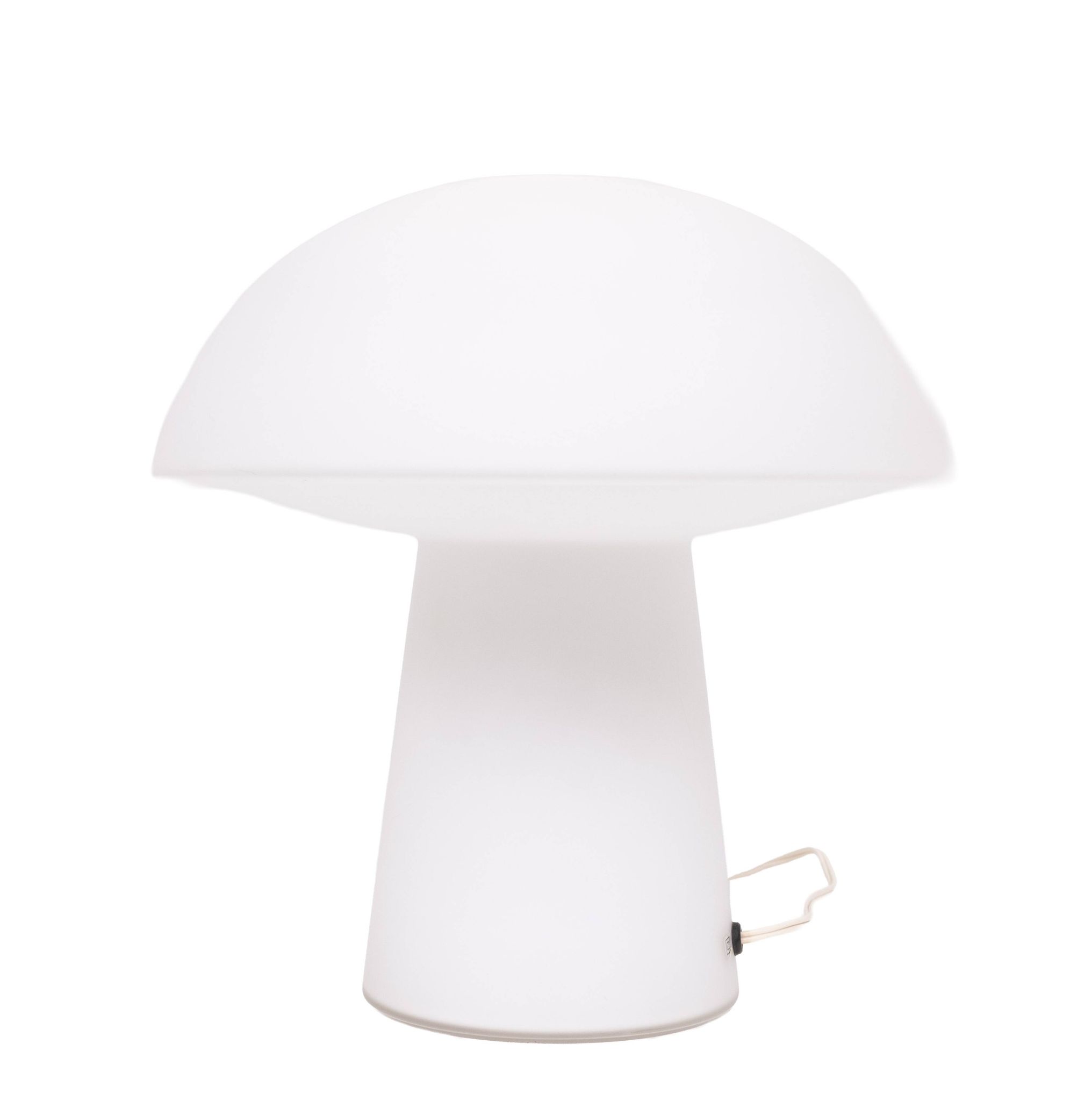 Large Mushroom Table lamp by Glasshutte Limburg Germany 1970s