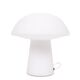 Grande lampe de table champignon par Glasshutte Limburg Allemagne années 1970