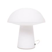 Large Mushroom Table lamp by Glasshutte Limburg Germany 1970s