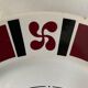 Basque women's plate Sieulanne Bayonne