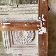 Decorative wooden ladder