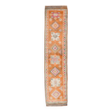 3x13 vintage modern runner rug, 87x391cm