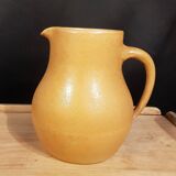 The large stoneware pitcher