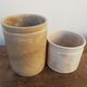 Duo de pots à confiture en grès