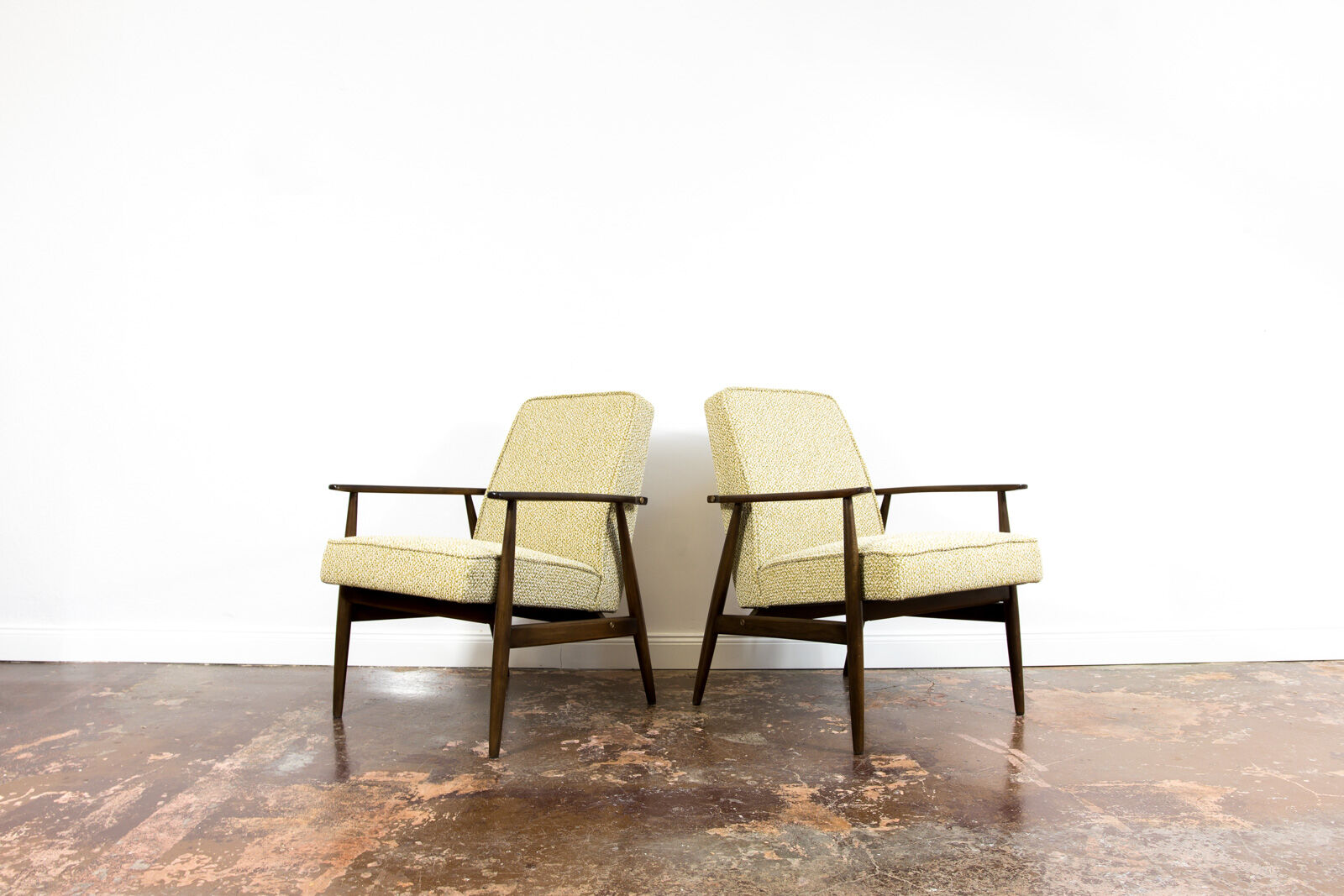 Pair Armchairs Type 300 190 By H. Lis 1960