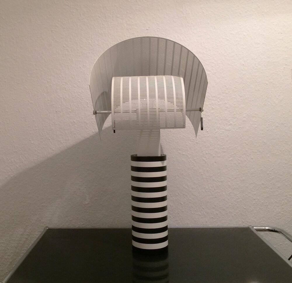 Lampe de table modèle Shogun Tavolo italienne par Mario Botta pour Artemide, années 1980