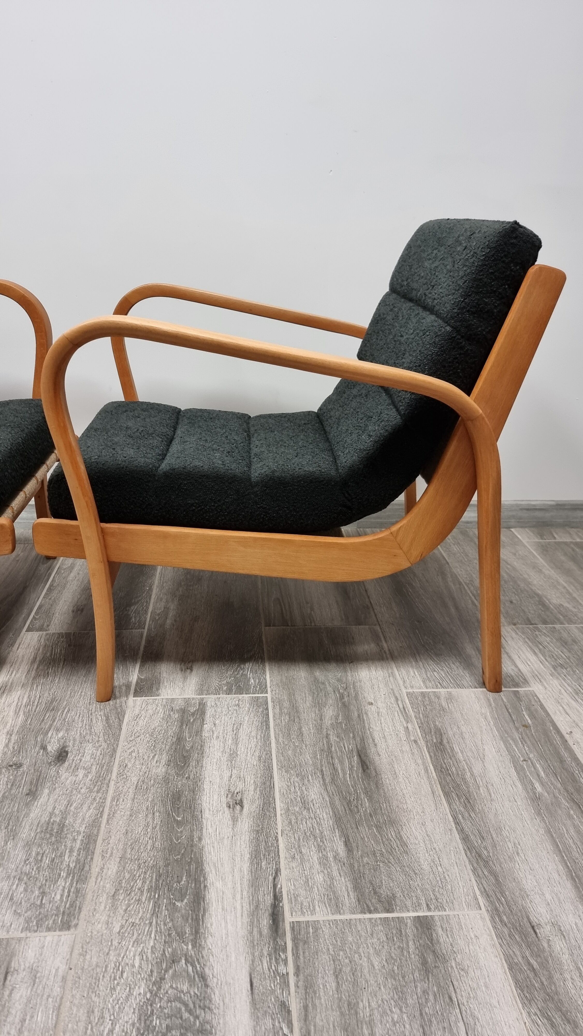 Pair of armchairs by K. Kozelka & A. Kropacek