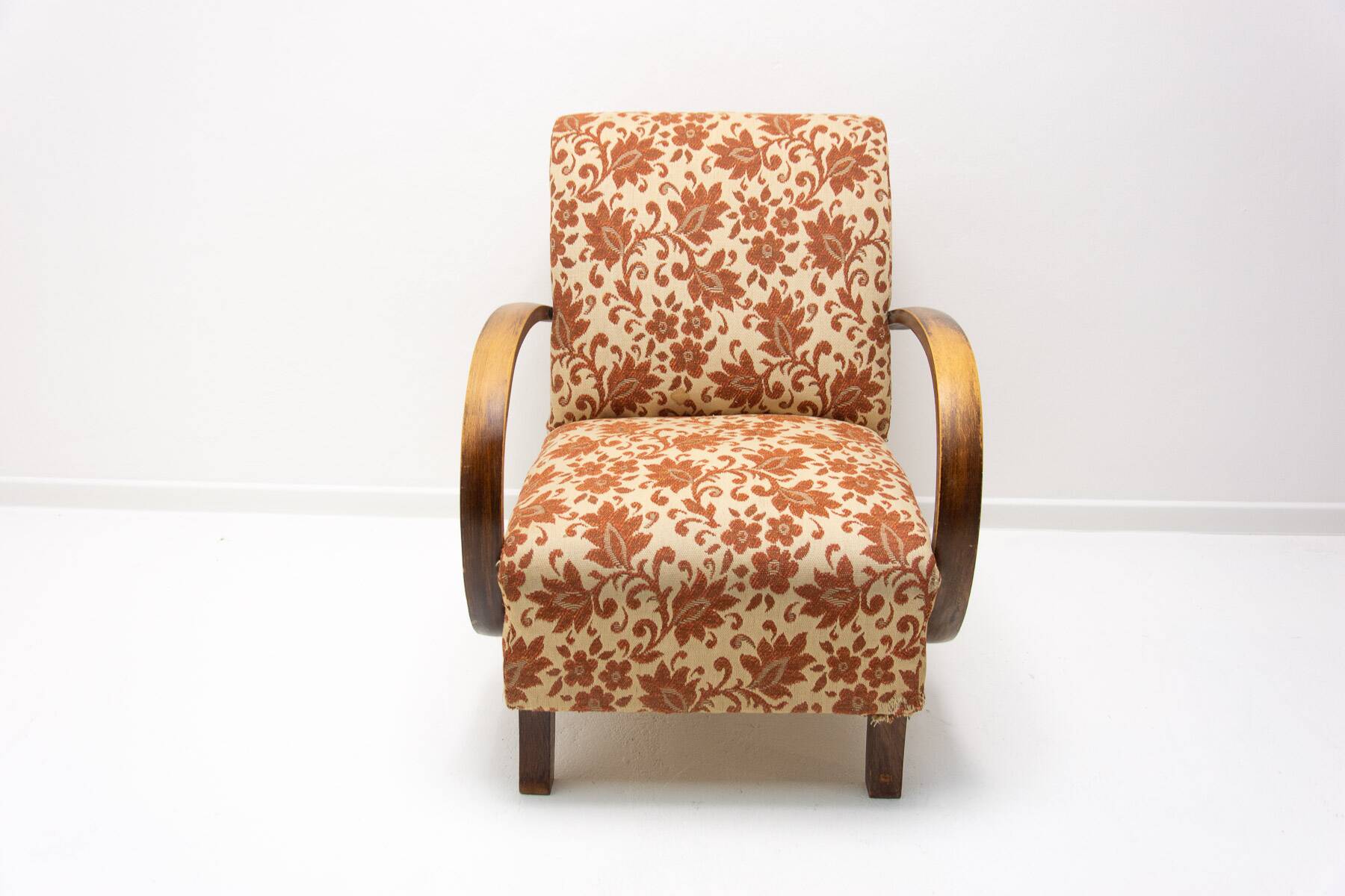 Mid century bentwood armchair by Jindřich Halabala for UP Závody, 1950´s