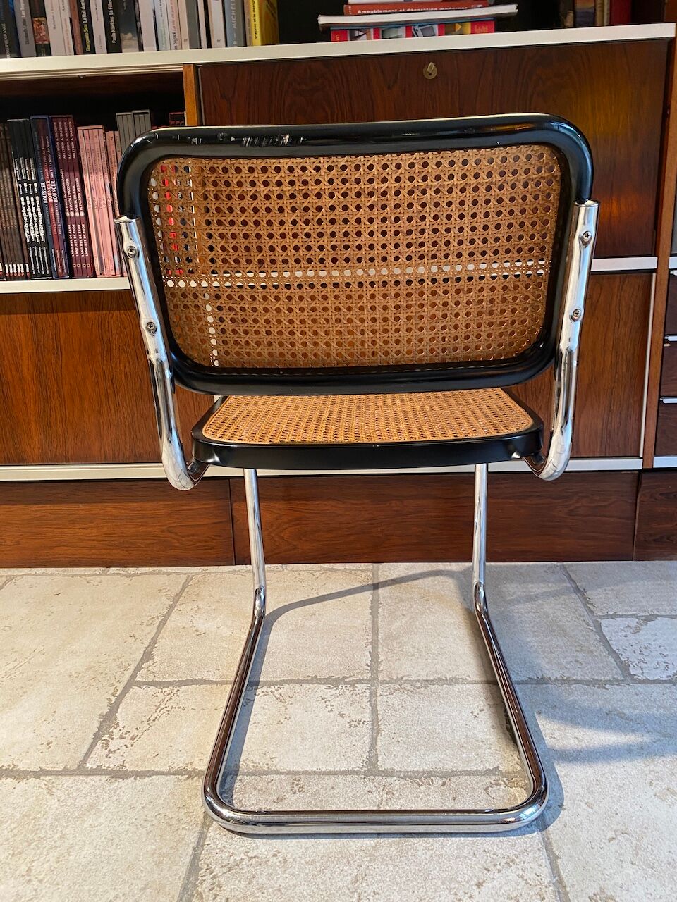 Set of 4 chairs B32 and 2 armchairs B64 Cesca by Marcel Breuer Italian Edition 1980