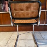 Set of 4 chairs B32 and 2 armchairs B64 Cesca by Marcel Breuer Italian Edition 1980