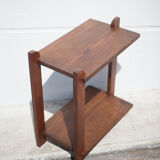 Art deco table, art deco wood coffee table, end of sofa